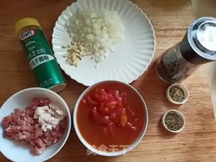 Make Sausage pasta step 0