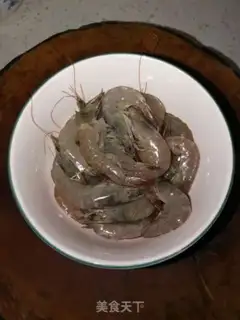 Make Garlic fan steamed shrimp step 0