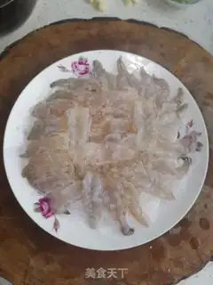 Make Garlic fan steamed shrimp step 2