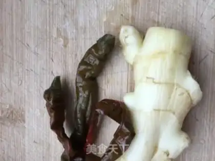 Make Crab with ginger step 3