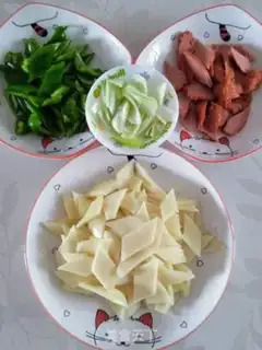 Make Beef green pepper is made white step 2