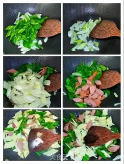 Make Beef green pepper is made white step 3
