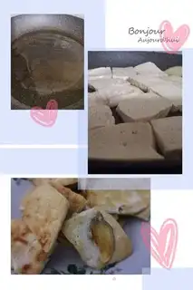 Make Cheese juice tofu step 1