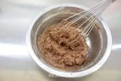 Make Chocolate cream box cake step 3