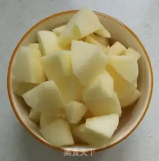 Make Twin potato apples step 2