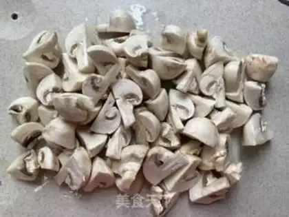 Make Mushrooms, scrawny cabbage step 1
