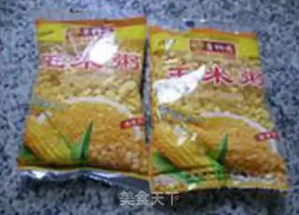 Make Bean corn congee step 1