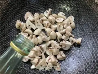 Make Mushrooms, scrawny cabbage step 4