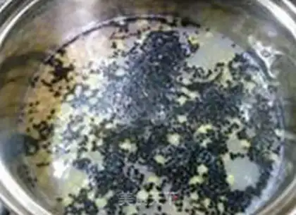 Make Black sesame corn step 5