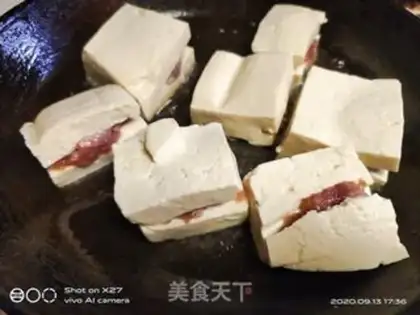 Make Tofu shrimp step 2