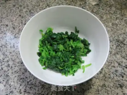 Make Crab stick spinach step 5