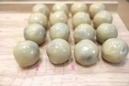Make White Lotus and Red Bean Sands step 14