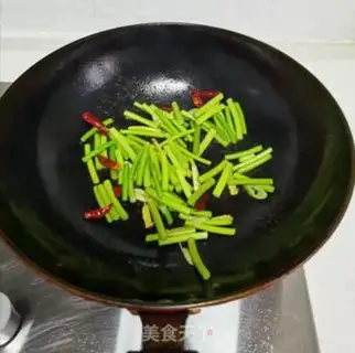 Make Garlic fried meat step 8