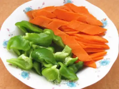 Make Carrot fried chicken step 1