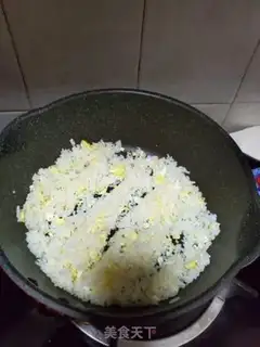Make Eel egg fried rice step 4