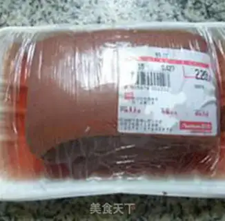 Make Green goose blood fan soup step 1