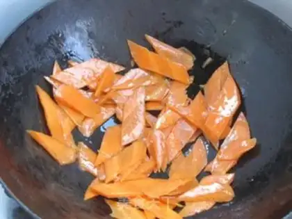 Make Carrot fried chicken step 2