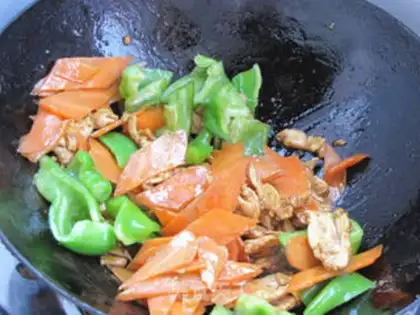 Make Carrot fried chicken step 6