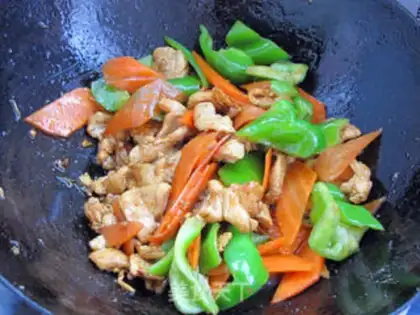 Make Carrot fried chicken step 7