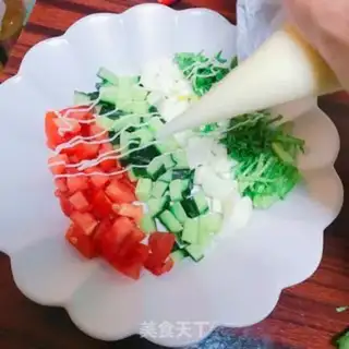 Make Vegetable salad step 4
