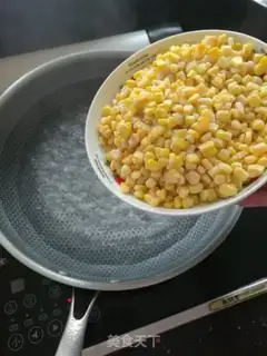 Make Meat and corn step 0