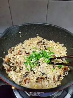 Make Eel egg fried rice step 9