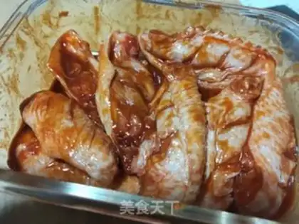 Make Lemon potatoes roast chicken wings step 4
