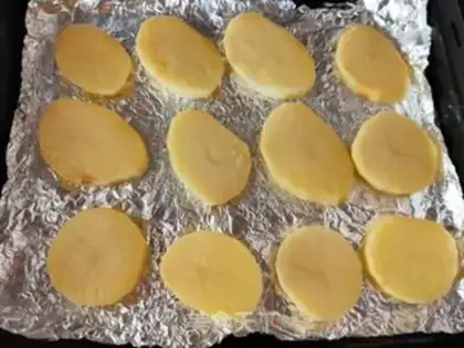 Make Lemon potatoes roast chicken wings step 8