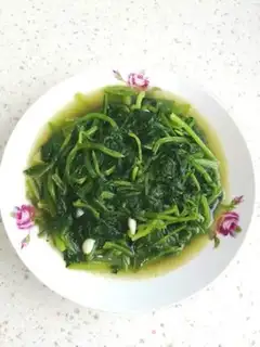 Make Scrambled spinach step 3