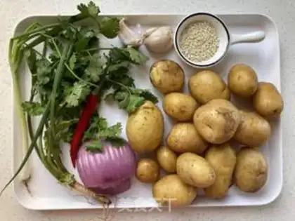 Make Quite a little potato step 0