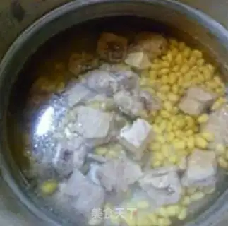 Make Soybeans and fungus broth step 5