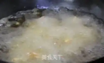 Make Gold corn shrimp step 2