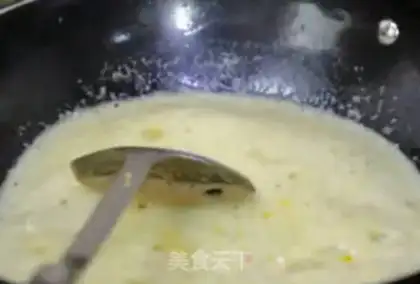 Make Gold corn shrimp step 4