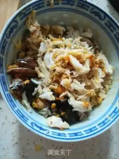 Make Crab egg fried rice step 0