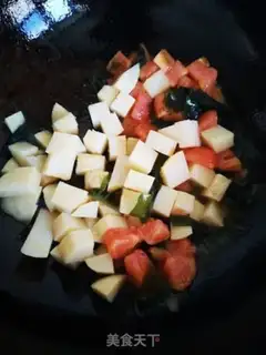 Make Potato and egg soup step 2