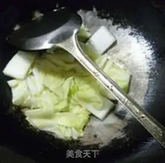 Make Black sesame eggs for cabbage step 6
