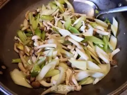 Make Celery makes mushrooms step 7