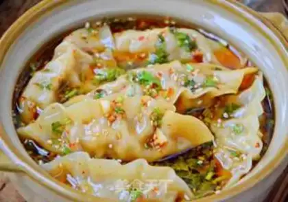 Make Sour soup dumplings step 9