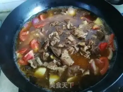 Make Tomato potato stew step 5