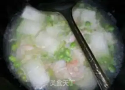 Make Soup for the soy shrimp step 8