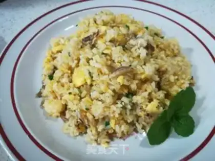 Make Crab egg fried rice step 13