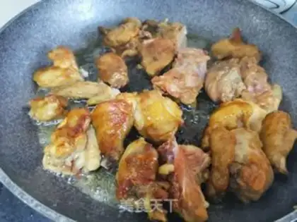 Make Chicken mushrooms step 7