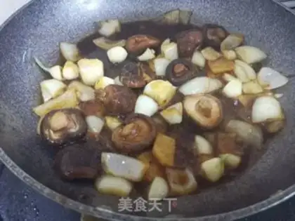 Make Chicken mushrooms step 9