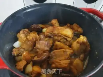 Make Chicken mushrooms step 10