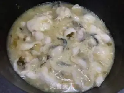 Make The gold soup and sour fish step 6