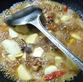 Make Chestnut chicken step 10