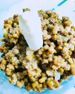 Make Green bean cake step 3