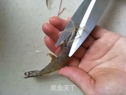 Make Salt shrimp step 1