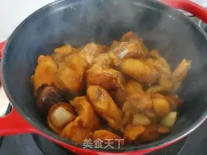 Make Chicken mushrooms step 11