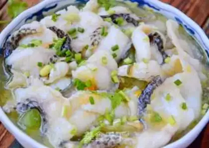Make The gold soup and sour fish step 7